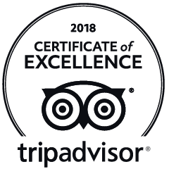 2018 Certificate of Excellence - Tripadvisor